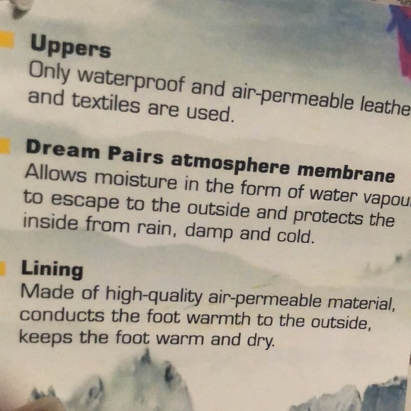 Beautiful color waterproof snow boots new Size 8 - Picture 10 of 10